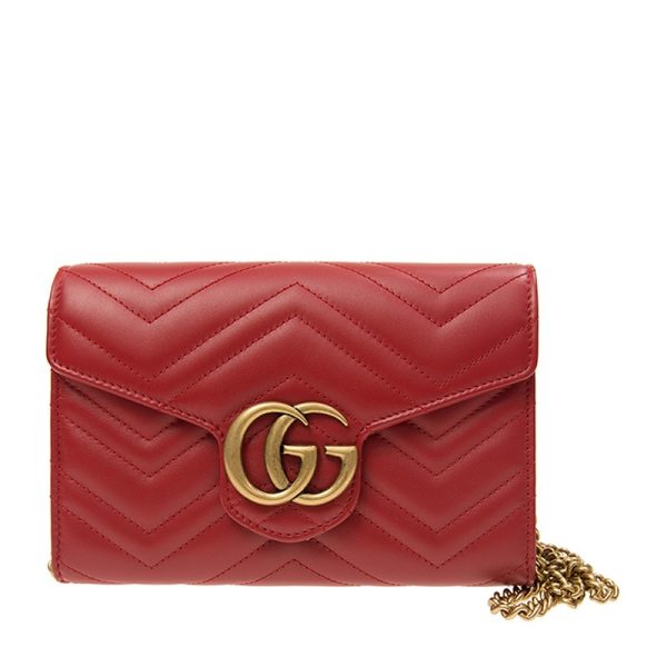 GUCCI red crossbody bag
