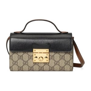 GUCCI brown crossbody bag