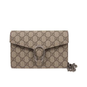 Gucci canvas wine god woc chain crossbody bag