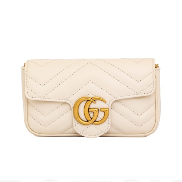Gucci Mini Quilted Leather Handbag, Shoulder Cross Bag