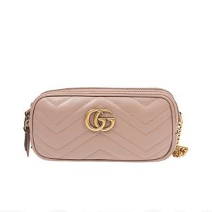 Gucci Marmont series mini metal chain handbag shoulder crossbody bag