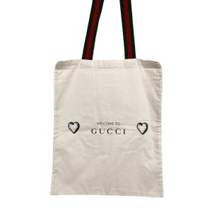 Gucci canvas bag shopping bag