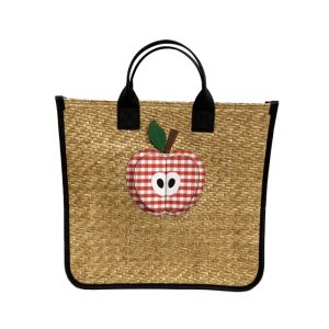 Gucci woven apple children's tote bag
