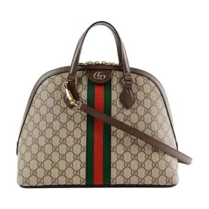 Gucci GG Medium Canvas/Leather Handbag