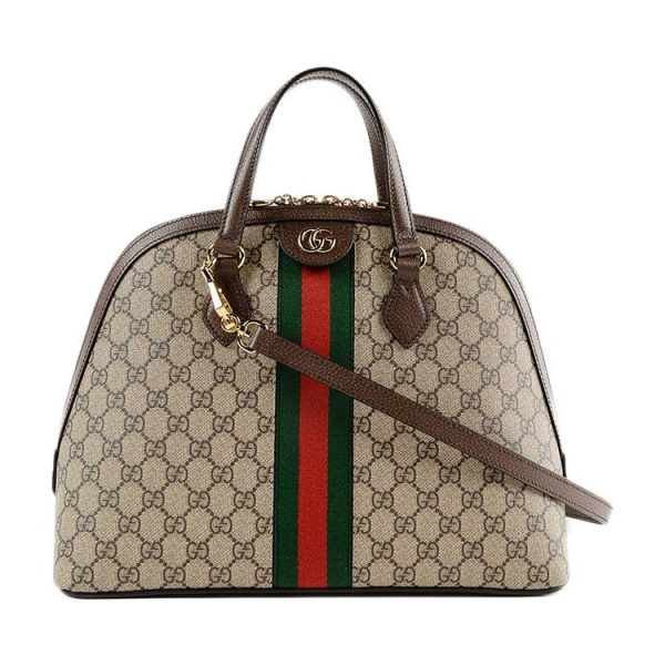 Gucci GG Medium Canvas/Leather Handbag