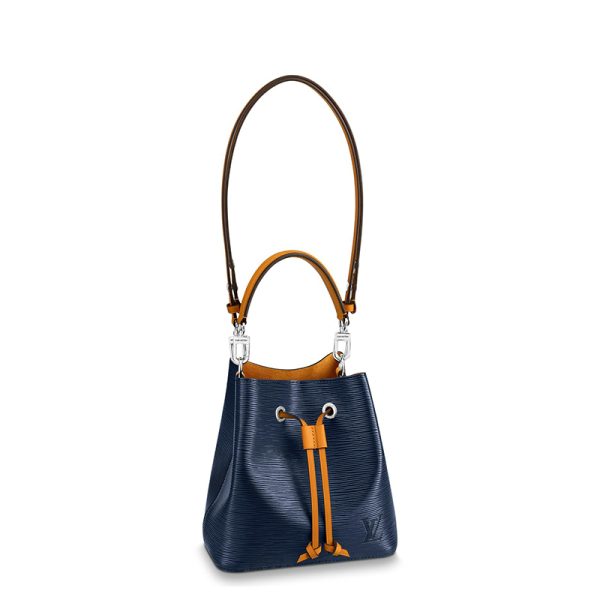 LV water ripple grain leather with saffron yellow single shoulder crossbody bag