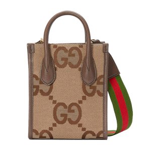 Gucci Double G Pattern Mini Tote Bag