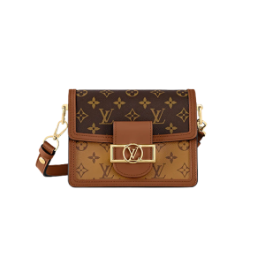 LV Classic Dauphine Women's Mini Canvas Shoulder Bag