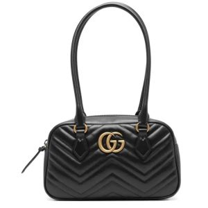 Gucci Leather Quilted Small Single Shoulder Handbag