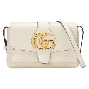 GUCCI white shoulder bag