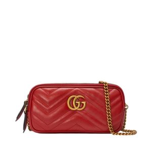 GUCCI Red Shoulder Bag