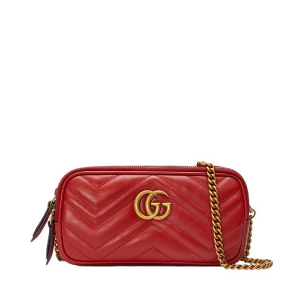 GUCCI Red Shoulder Bag
