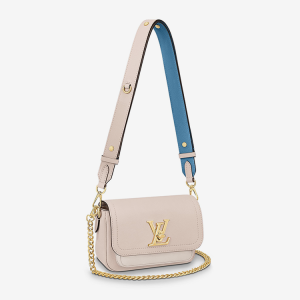 LV soft grain cowhide chain carrying shoulder bag