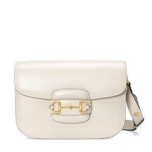 Gucci small calf leather flip shoulder bag (3 colors available)