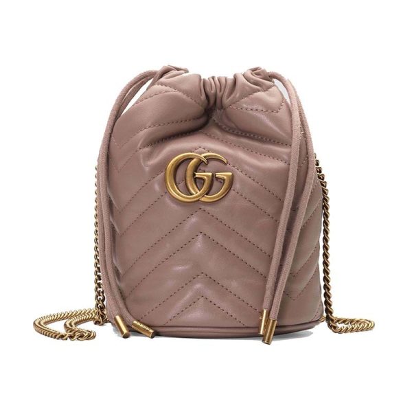 Gucci Mini Khaki Bucket Shoulder Bag