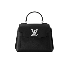 LV mini black grain leather chain crossbody/shoulder bag