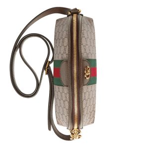 Gucci woven flower single shoulder diagonal shell bag
