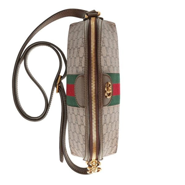 Gucci woven flower single shoulder diagonal shell bag