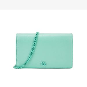Gucci cowhide mini shoulder crossbody chain bag
