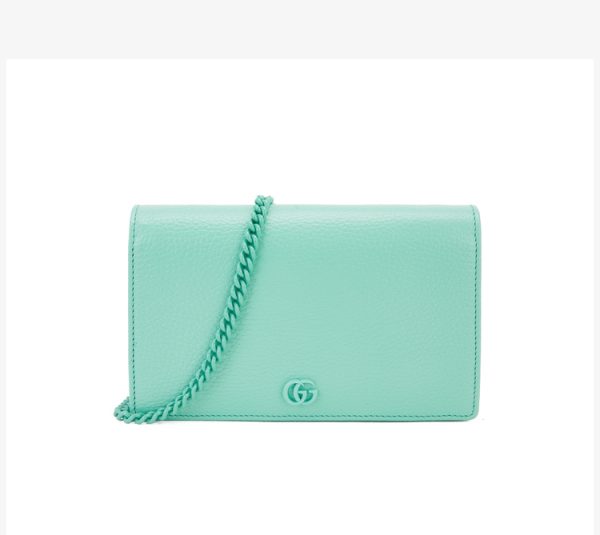Gucci cowhide mini shoulder crossbody chain bag
