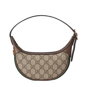 Gucci Mini Canvas/Leather Handbag