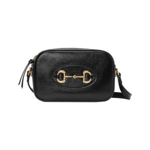 Gucci Small Black Leather Shoulder Bag
