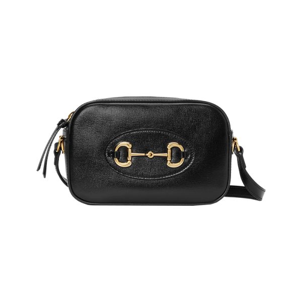 Gucci Small Black Leather Shoulder Bag
