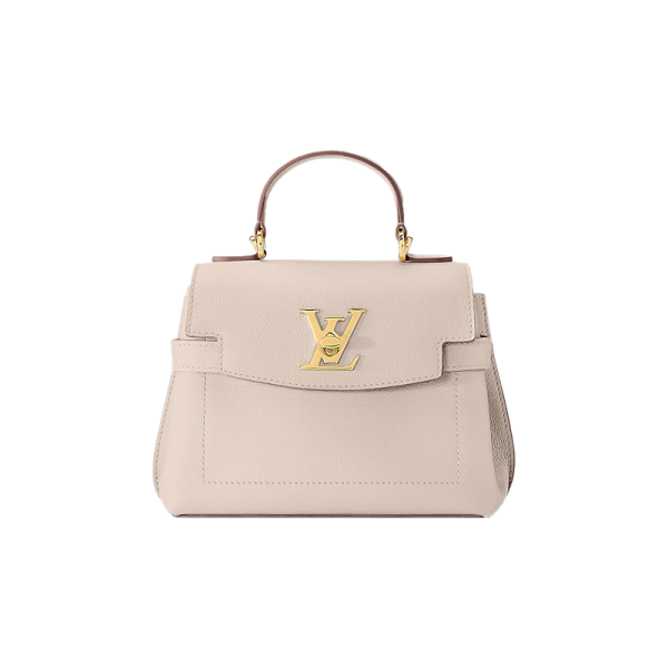 LV mini grey brown grain leather chain crossbody/shoulder bag