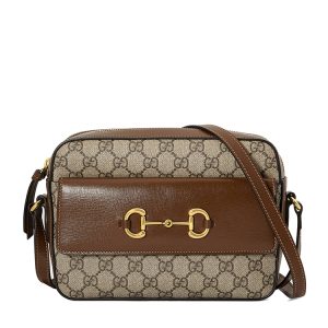 Gucci Small Canvas/Leather Shoulder Bag
