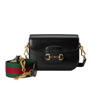 Gucci Mini Black Leather Shoulder Bag