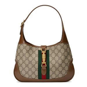 Gucci Small Brown Canvas Shoulder Bag