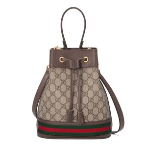 Gucci Small Canvas GG Bucket Bag