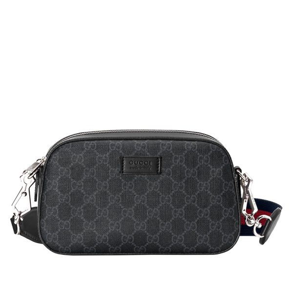Gucci canvas shoulder bag
