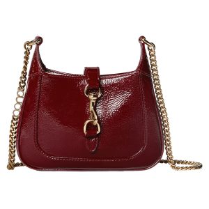 Gucci Mini Wine Red Leather Shoulder Bag