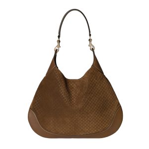 Gucci Medium Brown Leather Shoulder Bag