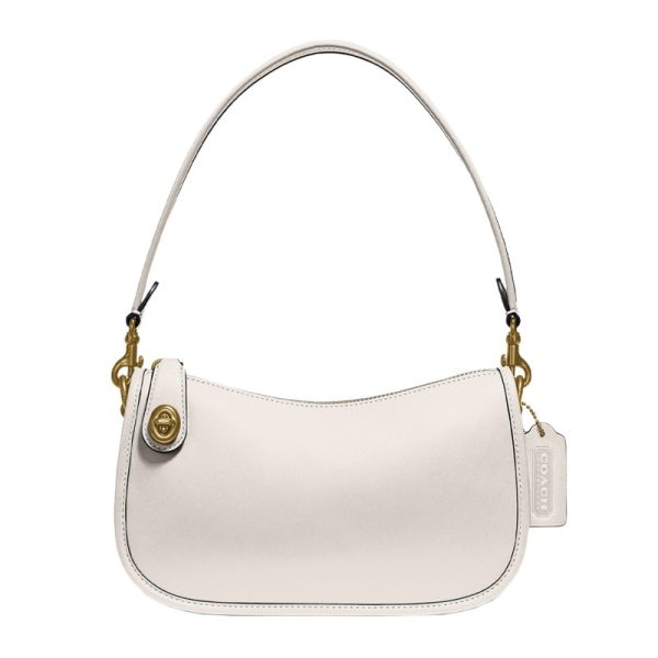 Coach White Shoulder Bag