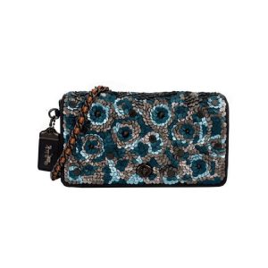 Coach Blue Shoulder Bag
