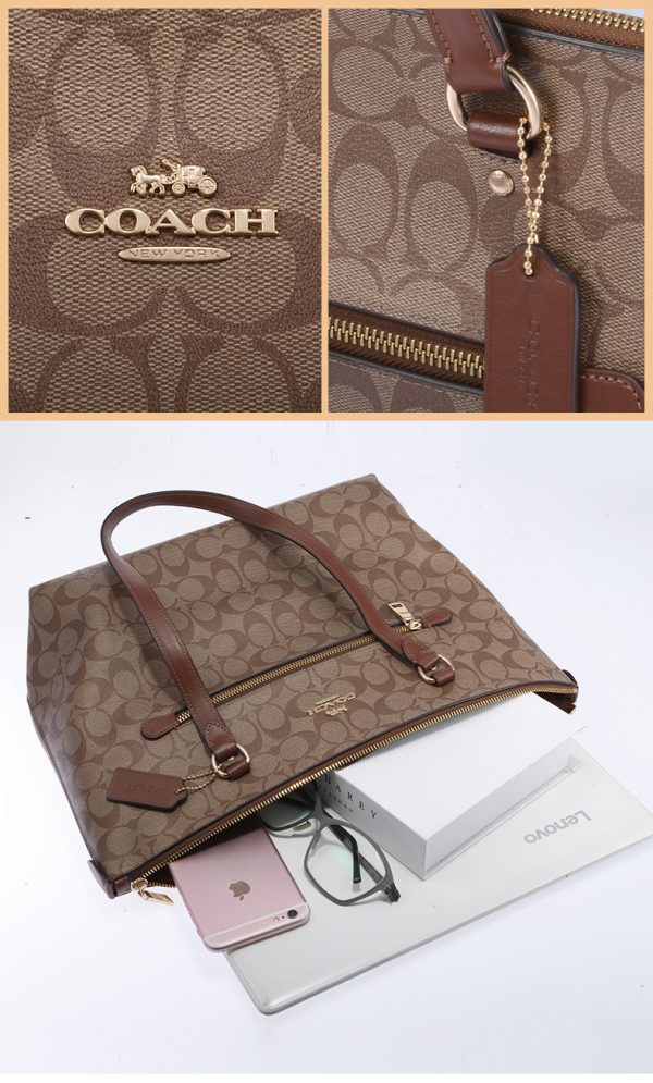 Coach print shoulder bag - Image 2