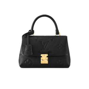 LV Mini Black Grain Leather Shoulder Bag