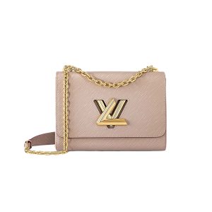 LV medium-sized egg lime water ripple cowhide single shoulder crossbody chain bag