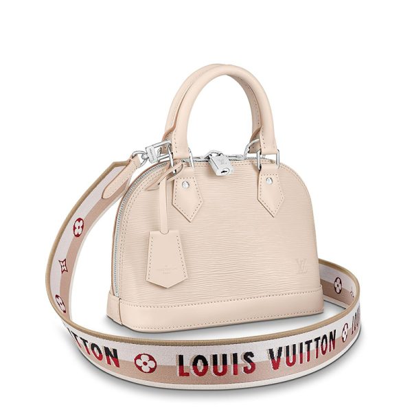 LV beige grain leather single shoulder diagonal cross bag - Image 2