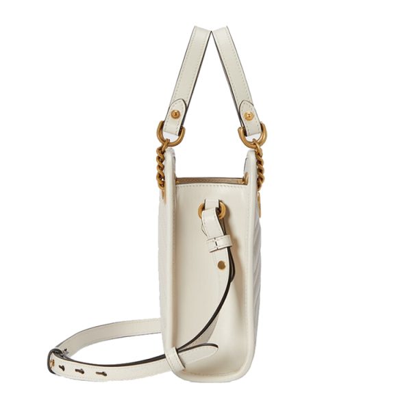 Gucci Mini Leather Handbag - Image 10