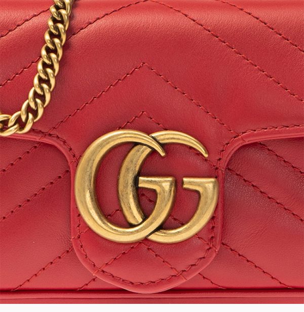 Gucci Mini Leather Shoulder Bag - Image 10