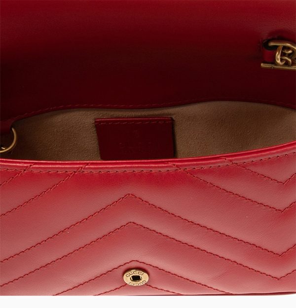 Gucci Mini Leather Shoulder Bag - Image 11