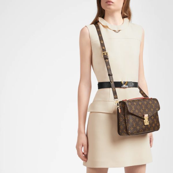 LV vintage canvas METIS handbag, messenger crossbody bag - Image 11