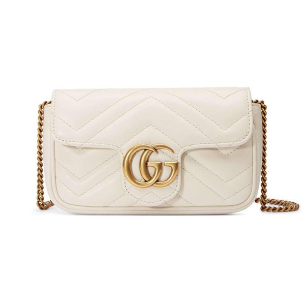 Gucci Mini Leather Shoulder Bag - Image 2