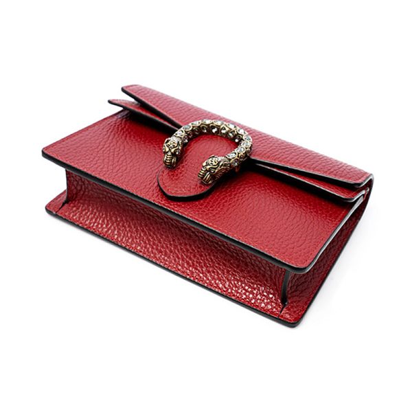 Gucci mini leather chain crossbody bag - Image 8