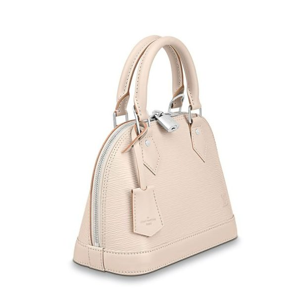 LV beige grain leather single shoulder diagonal cross bag - Image 3