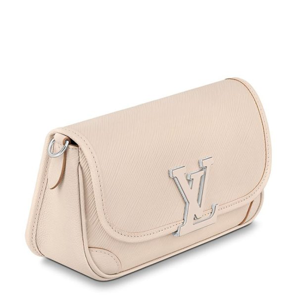 LV beige ripple grain cowhide shoulder crossbody bag - Image 2
