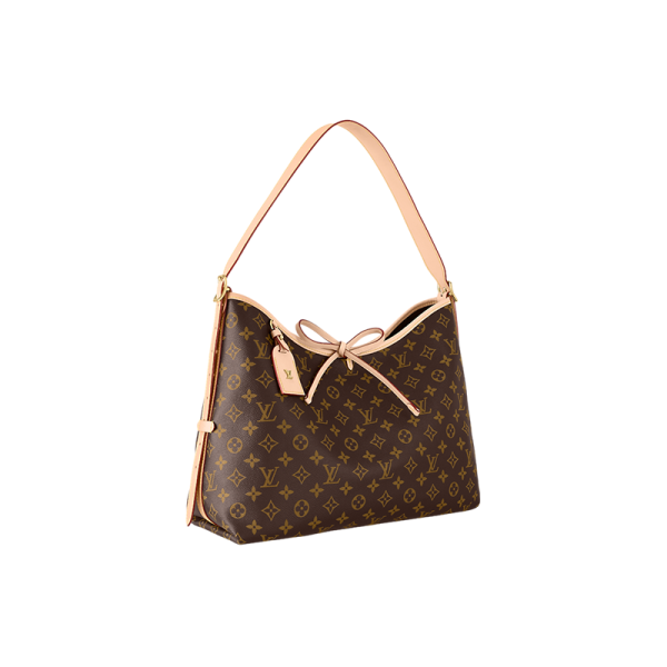 LV Medium Old Flower Interwoven Letter Canvas Shoulder Bag - Image 2